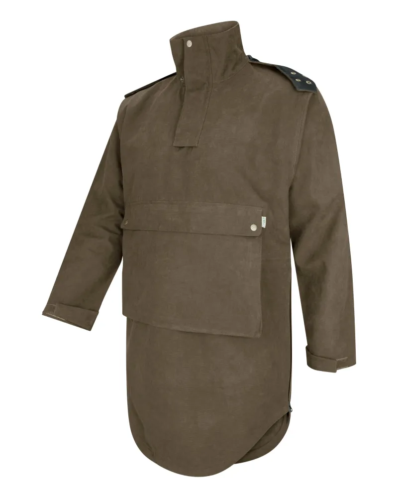 Hoggs Of Fife Struther Trilaminate Long Smock - Dark Green